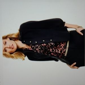 CAbi Black Abbott Jacket sz 6